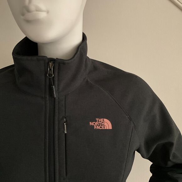 The North Face Windwall Jacket Gray Full Zip Long Sleeve FLAWED L - Picture 7 of 15